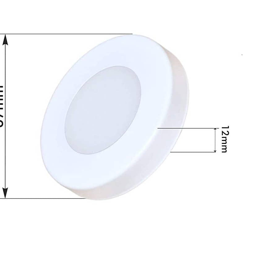 3 Watt  Round LED Cablite Surface (Cool White)