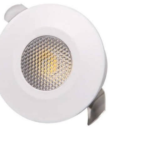 2-Watt LED Round Spot Light ( BLUE ) - front_view