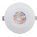 2-Watt LED Round Spot Light ( BLUE ) - rear_view