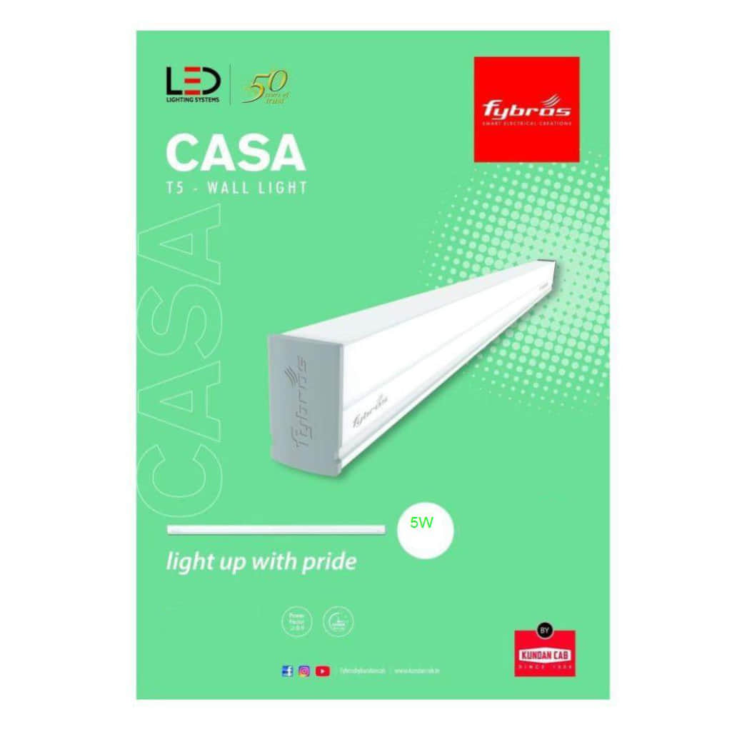 Led 5W batten tube light 1feet - right_view