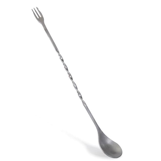 Bar Spoon With Fork - rear_view
