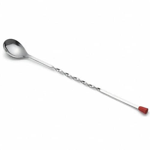 Bar Spoon With Red Knob