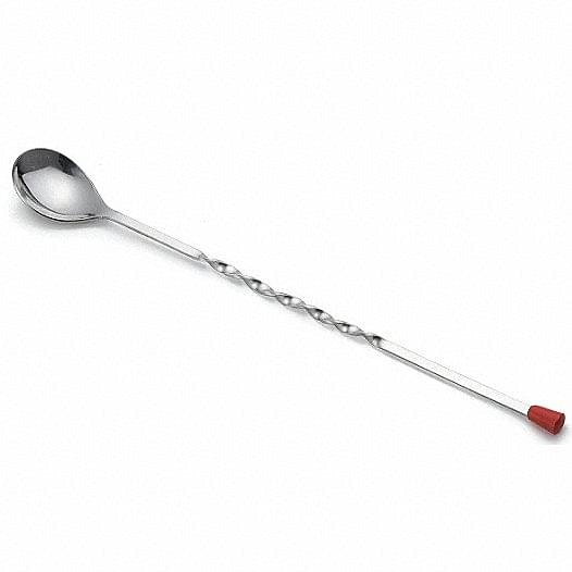 Bar Spoon With Red Knob