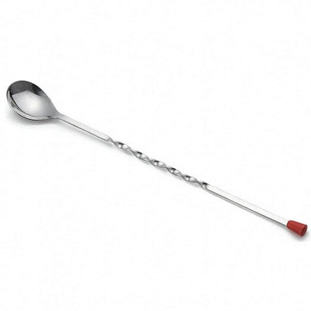 Bar Spoon With Red Knob - photo