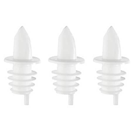 Free Flow Plastic Pourer (White)