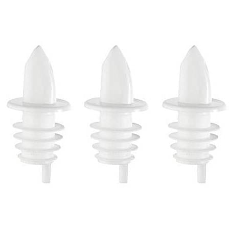 Free Flow Plastic Pourer (White)