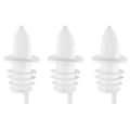 Free Flow Plastic Pourer (White) - front_view