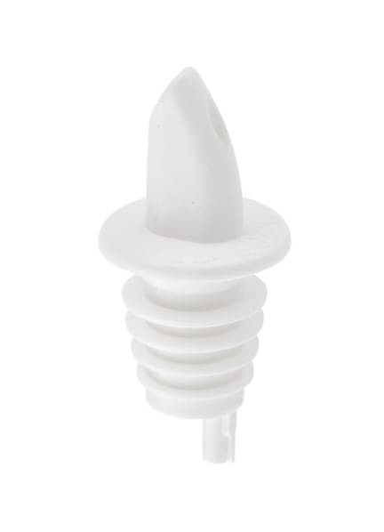 Free Flow Plastic Pourer (White)