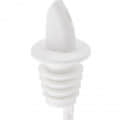 Free Flow Plastic Pourer (White) - top_view