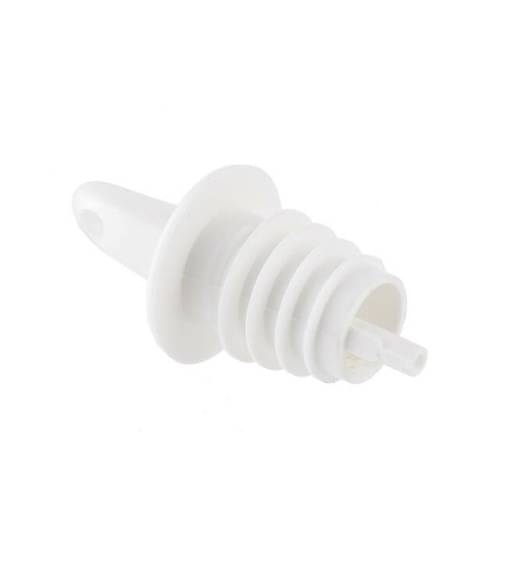 Free Flow Plastic Pourer (White)