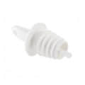 Free Flow Plastic Pourer (White) - rear_view