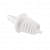 Free Flow Plastic Pourer (White) - rear_view