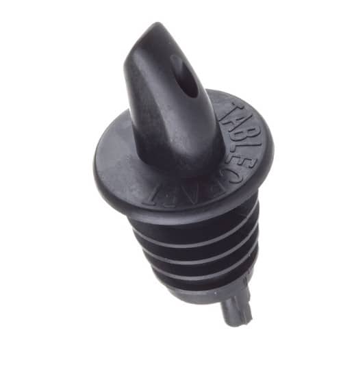 Free Flow Plastic  Pourer (Black)