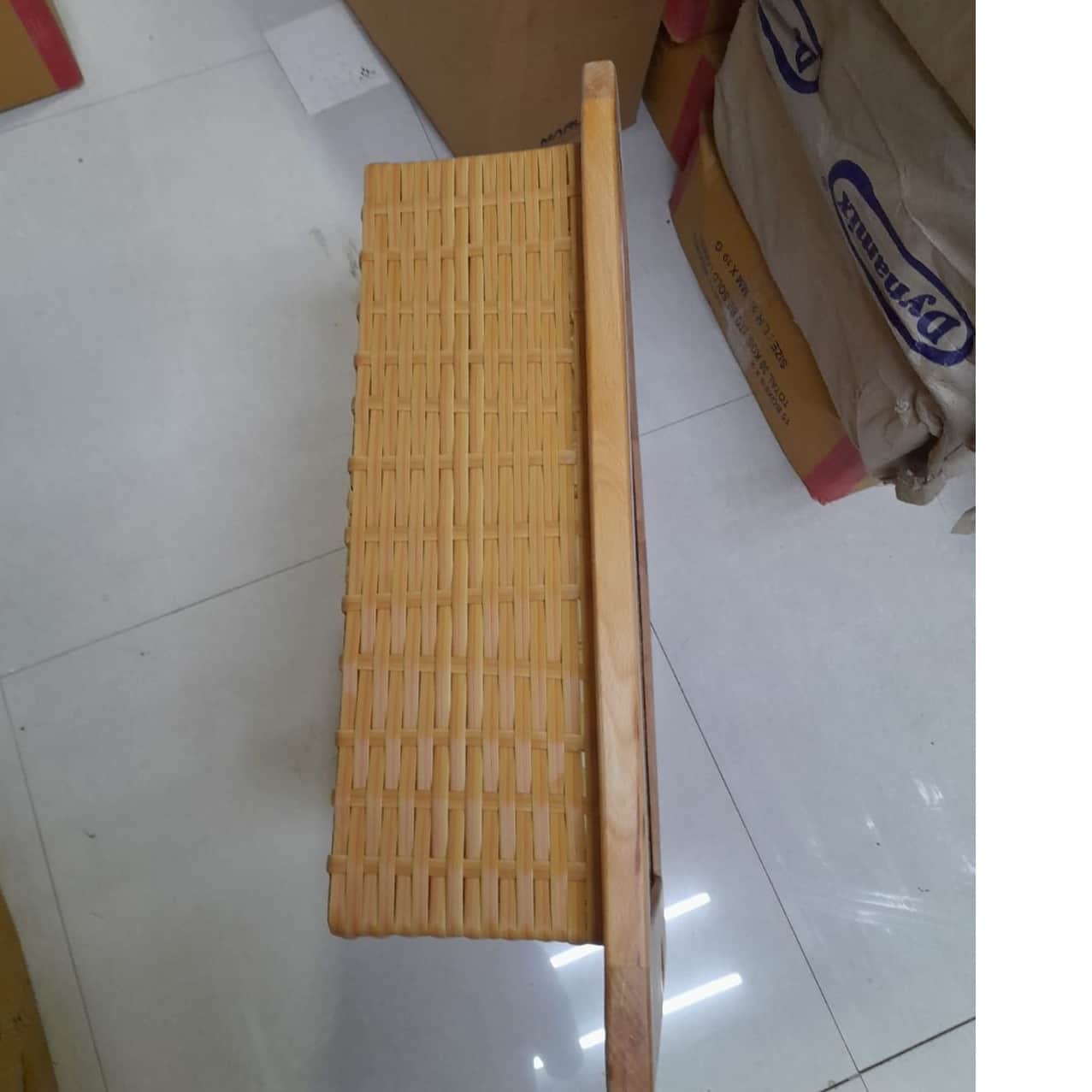 Pvc Wicker Basket - left_view
