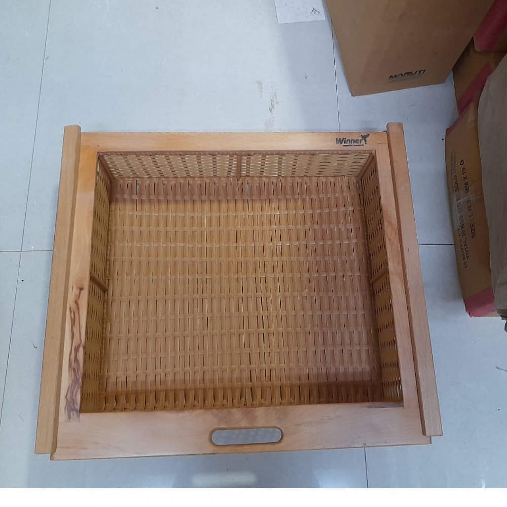 PVC Wicker Basket - photo