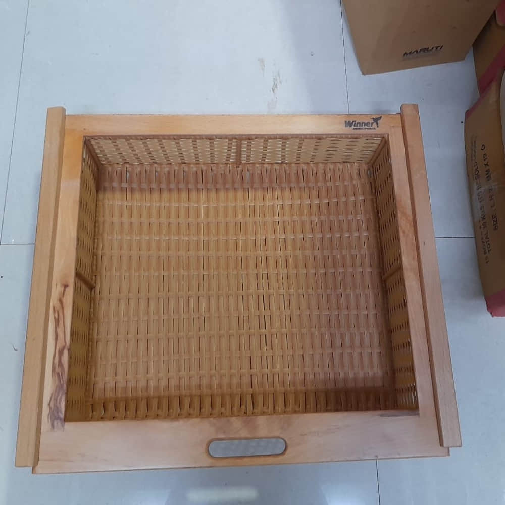 PVC Wicker Basket - photo