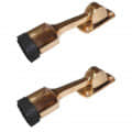 Fancy Aluminium Door Stopper 5" (Set of 2) - rear_view