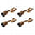 Copper Finish Door Stopper 5"  (Set of 4) - rear_view