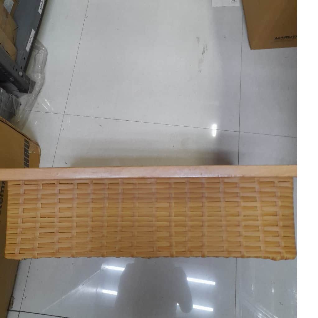 PVC Wicker Basket - top_view