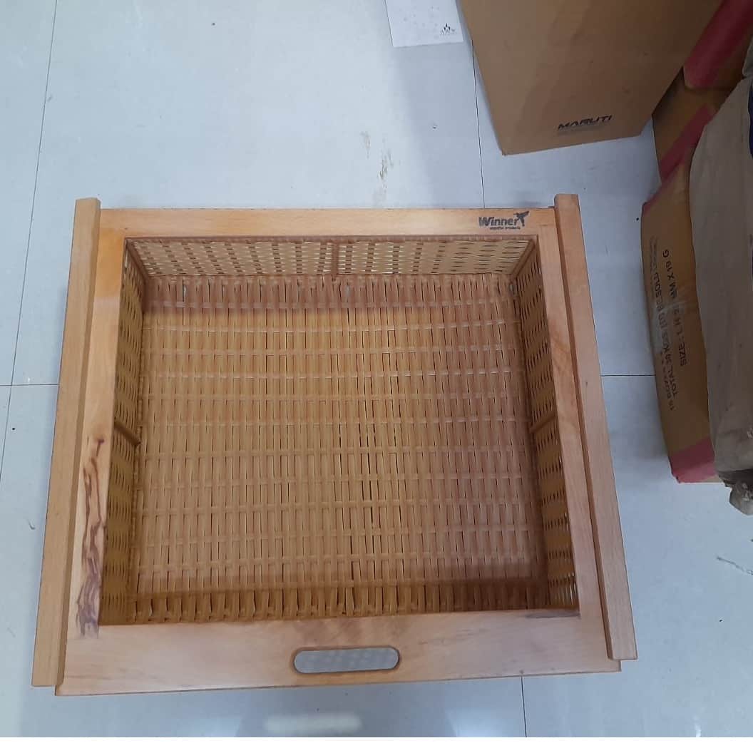 PVC Wicker Basket - rear_view