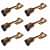 Fancy Aluminium Door Stopper 5" (Set of 6) - photo