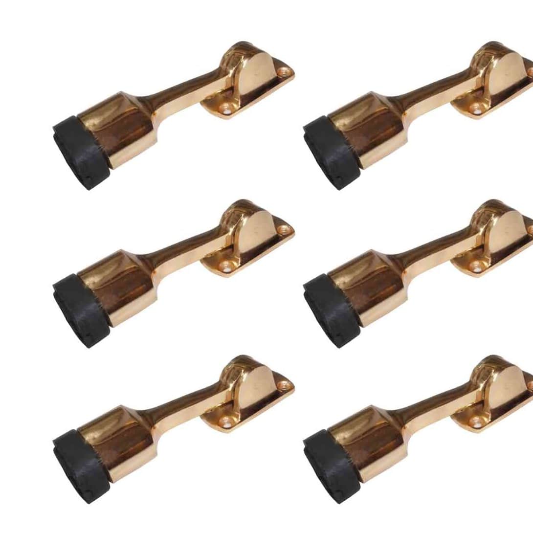 Fancy Aluminium Door Stopper 5" (Set of 6) - front_view