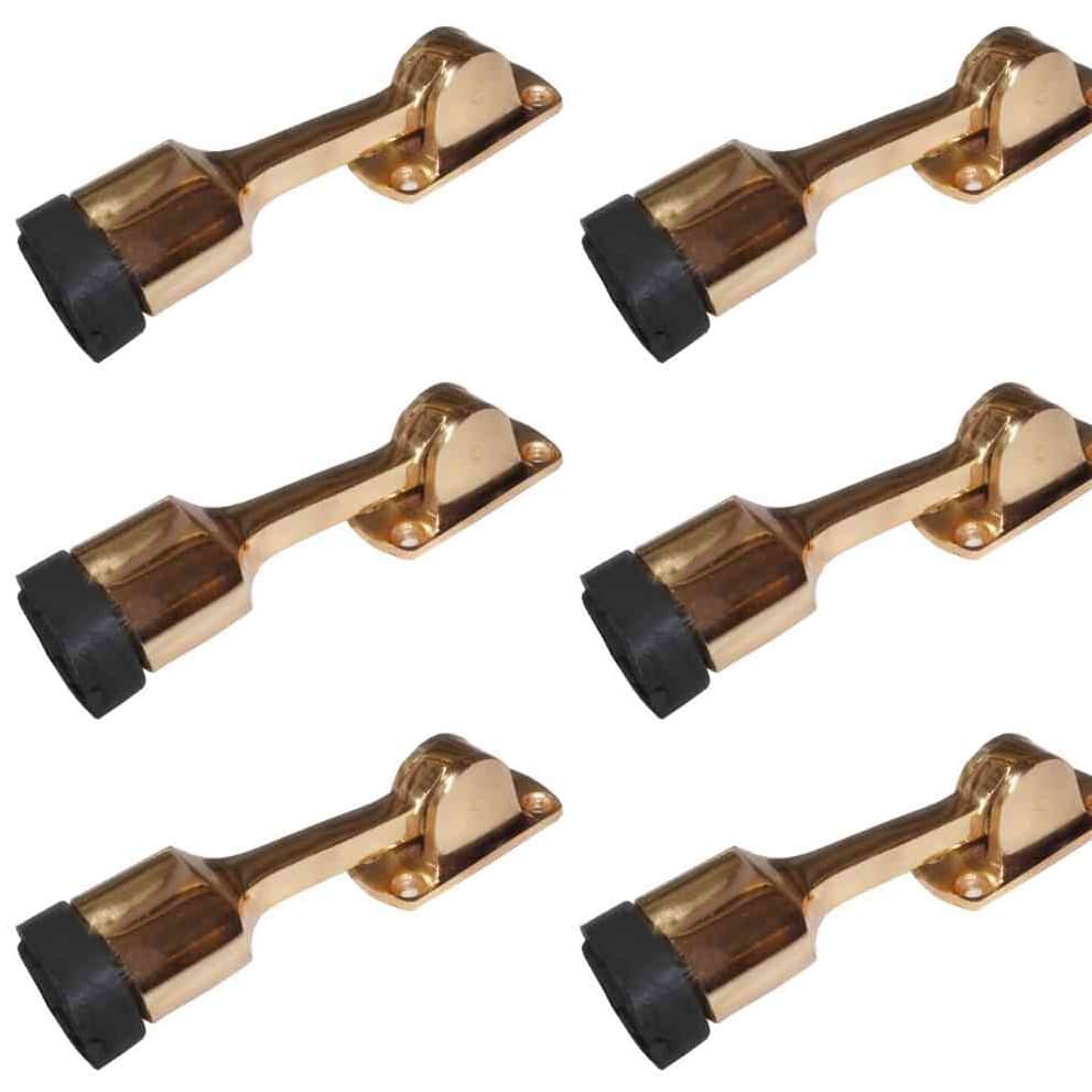 Fancy Aluminium Door Stopper 5" (Set of 6) - top_view