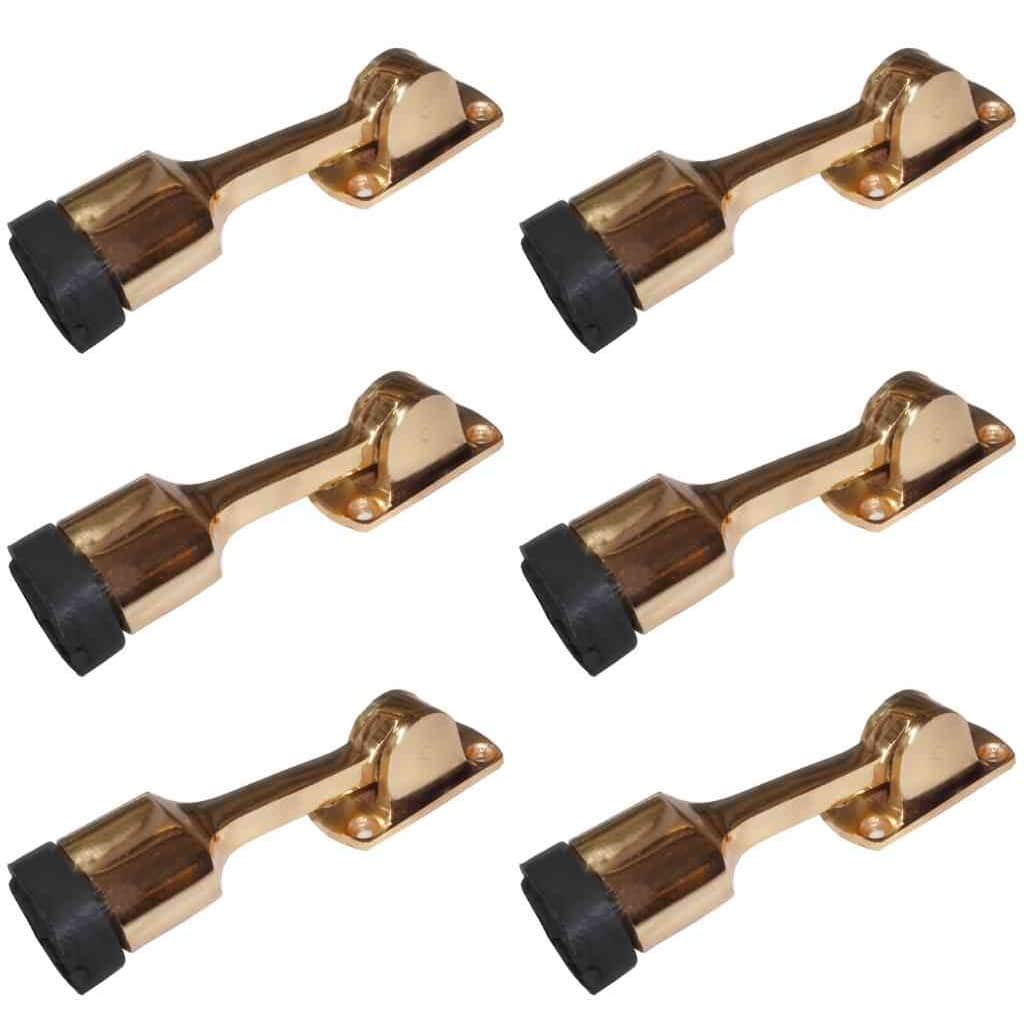 Fancy Aluminium Door Stopper 5" (Set of 6) - rear_view