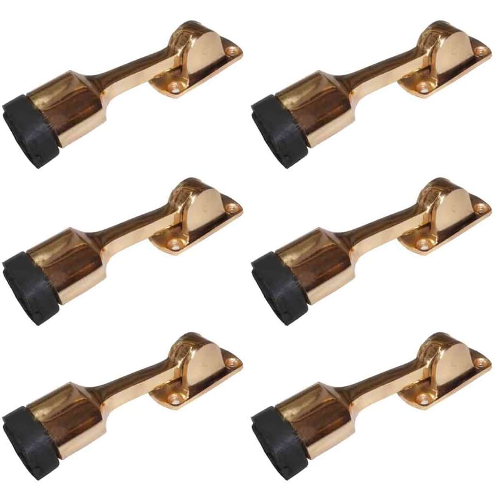 Fancy Aluminium Door Stopper 5" (Set of 6) - left_view