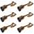 Fancy Aluminium Door Stopper 5" (Set of 6) - left_view