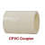 CPVC  Coupler 3/4" - left_view