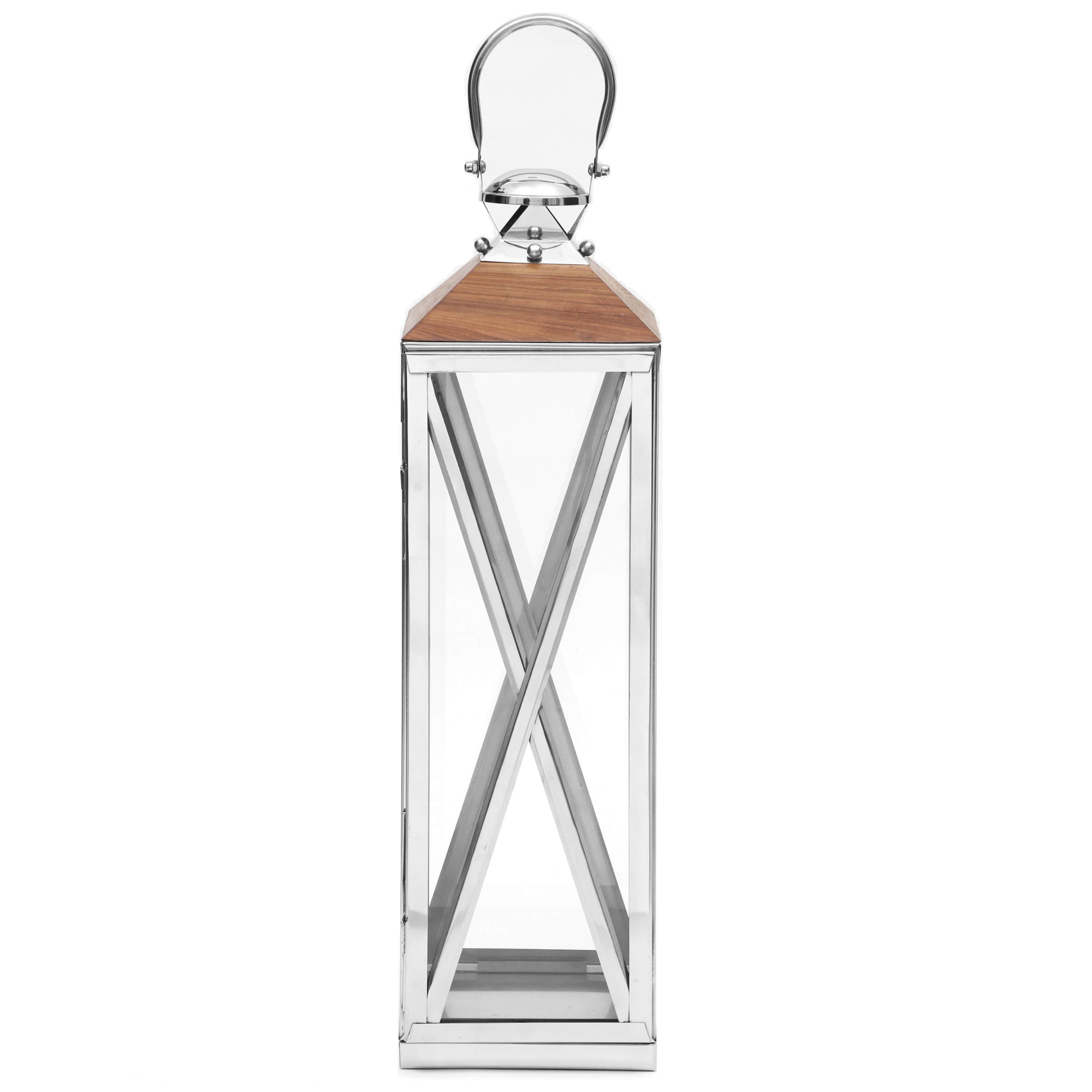 Serene Decorative Candle Lantern - top_view