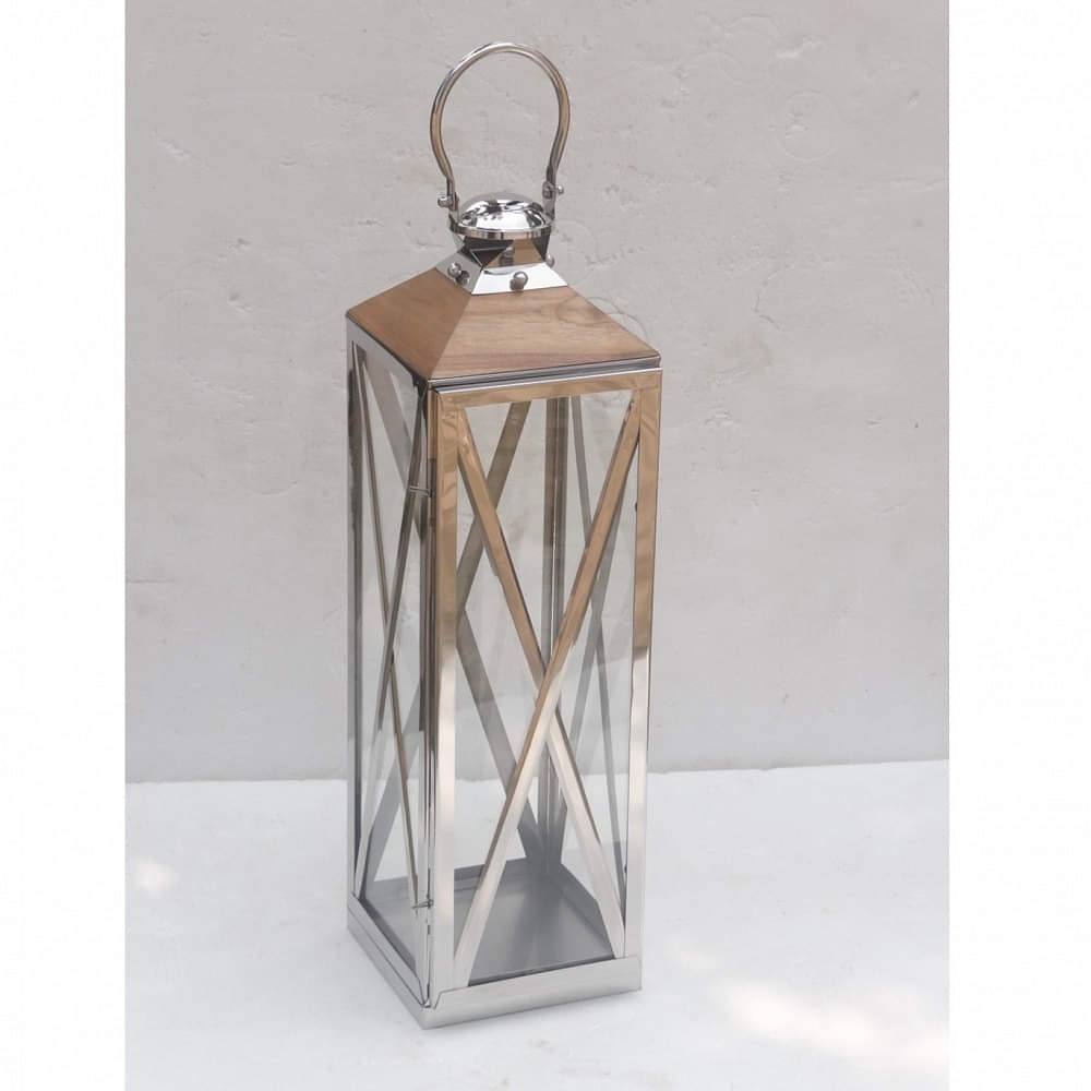 Serene Decorative Candle Lantern - photo
