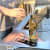 Vinyl Coated Bottle Opener- Black - rear_view