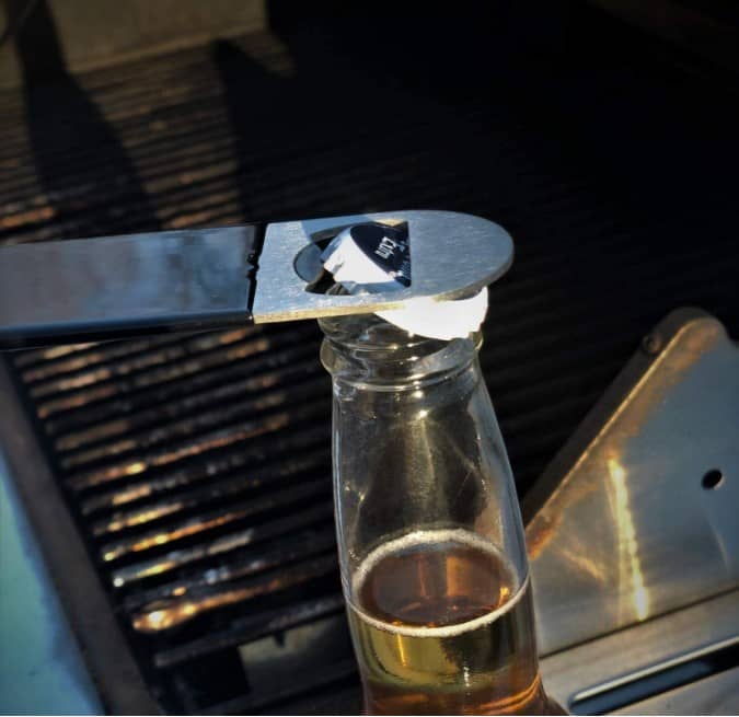 Vinyl Coated Bottle Opener- Black