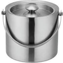 Premium Ice Bucket Matt Finish - top_view