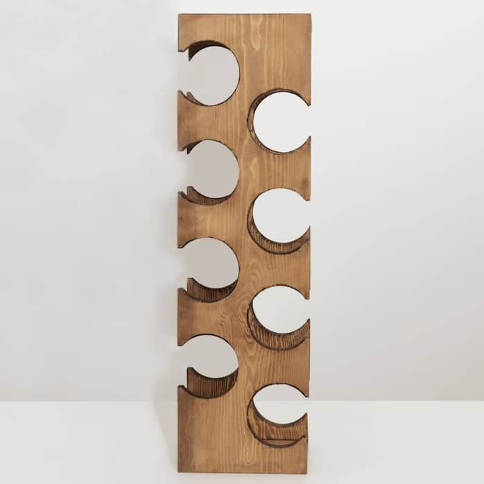 Counter top Wine Rack - rear_view