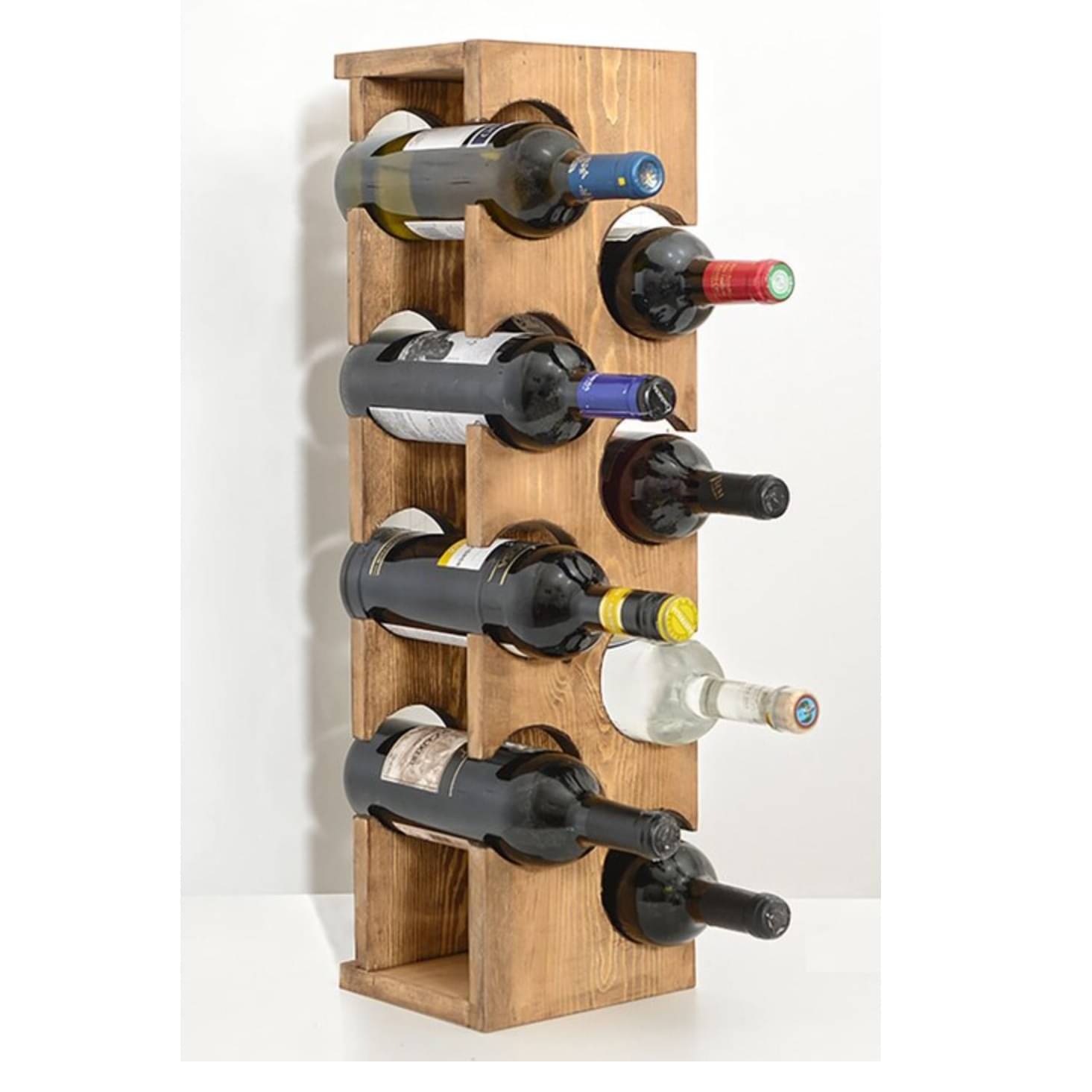 Wooden Tabletop Wine Rack