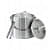 Premium Ice Bucket Matt Finish - front_view