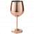 Copper Finish Stemmed Wine Glasses (Set of 6) - front_view