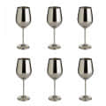 Stainless Steel Wine Goblet (Set of 6 Pieces) - photo