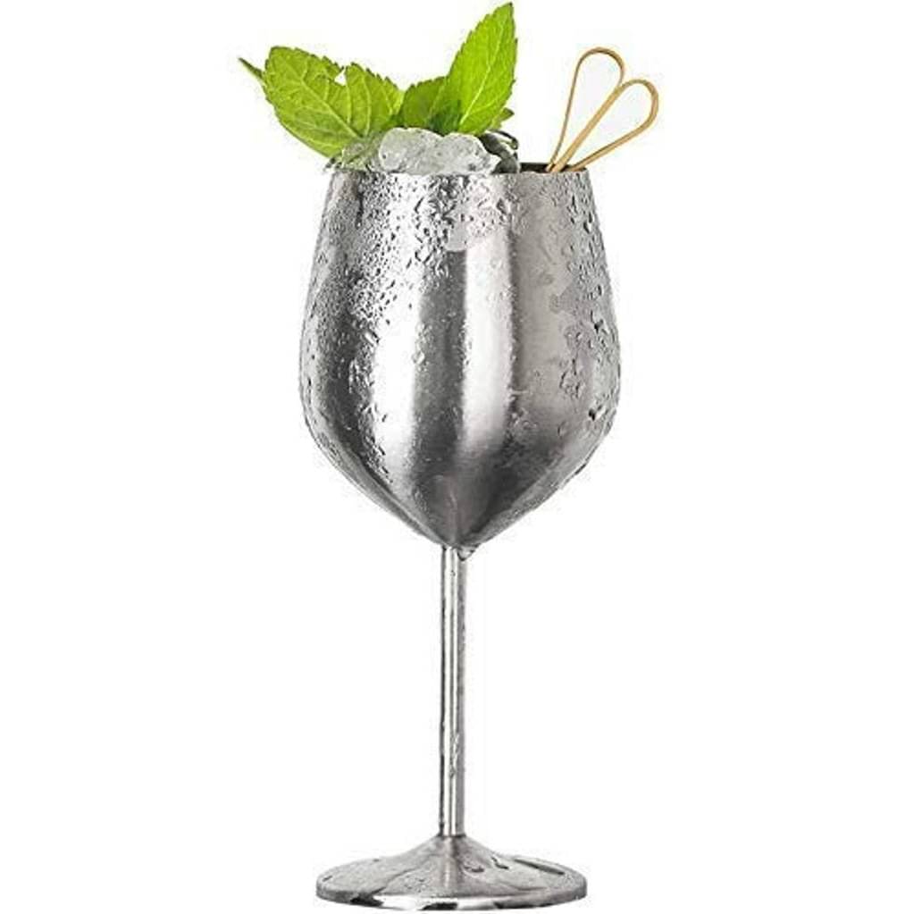 Stainless Steel Wine Goblet (Set of 6 Pieces)