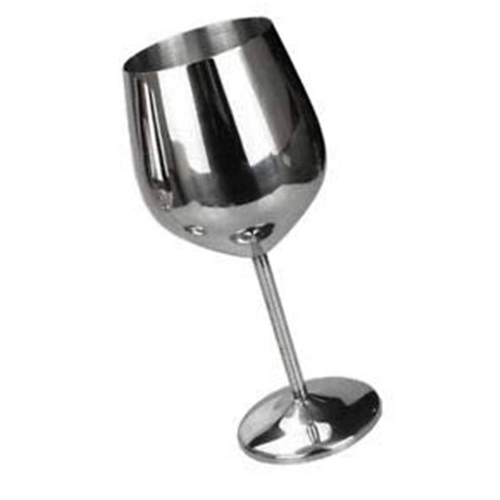 Stainless Steel Wine Goblet (Set of 6 Pieces)