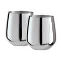 Stainless Steel Stemless Wine Glasses (Set of 2) - photo