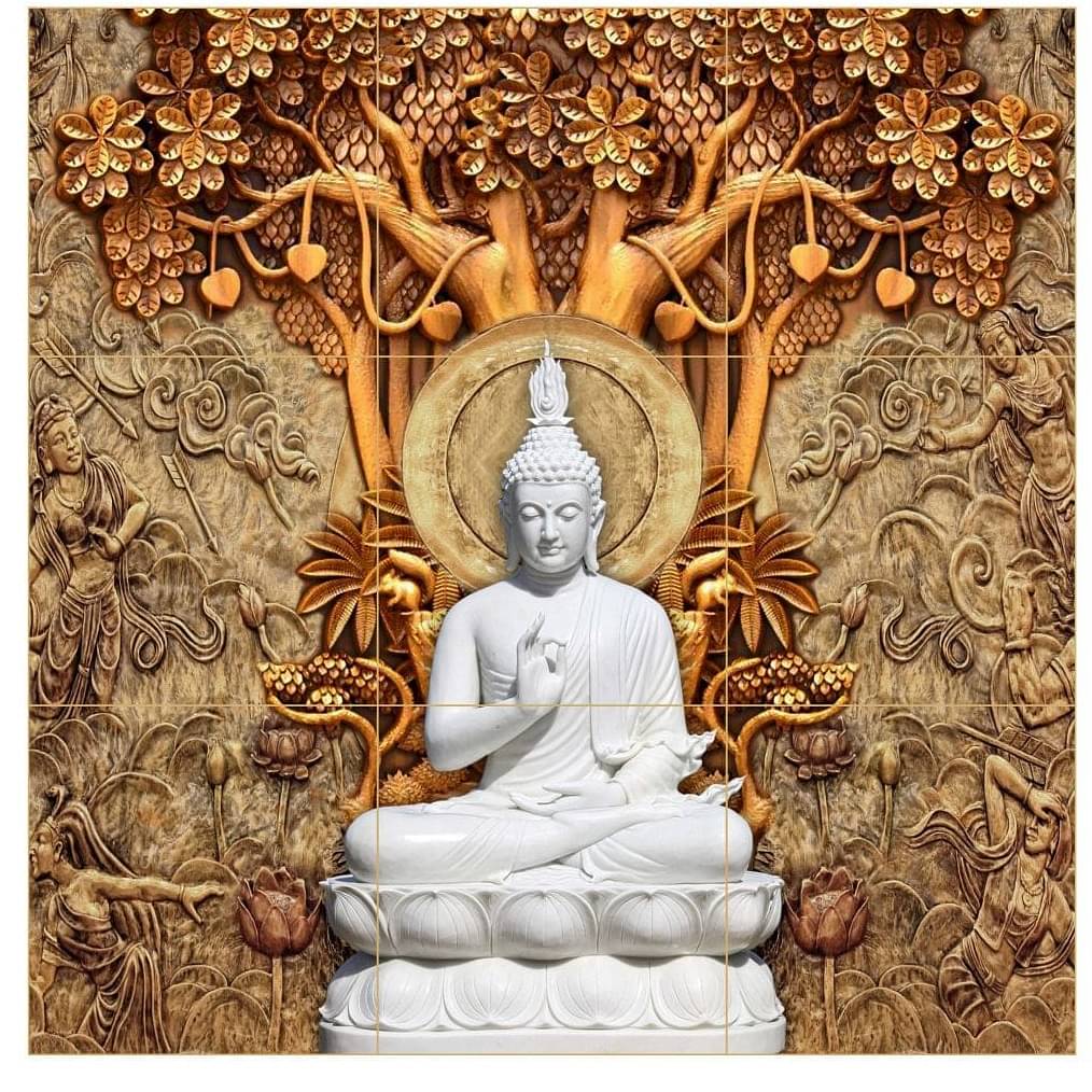 Exclusive Divine Buddha Ceramic Tile