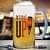 BOTTOM UP  Printed Beer Mug - photo