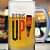 BOTTOM UP  Printed Beer Mug - left_view