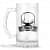 Skull Print Beer Mug - left_view