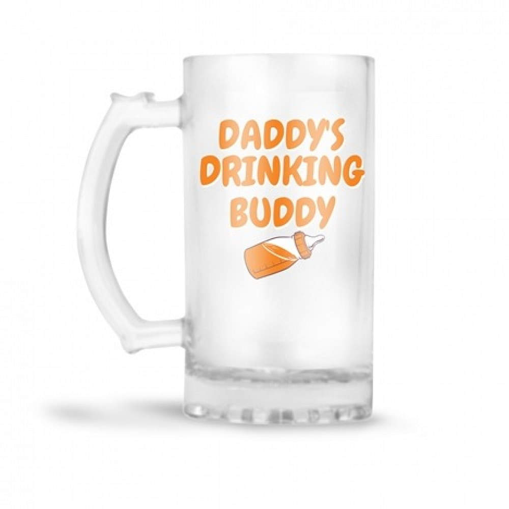 Daddy's Drinking Buddy Beer Mug - photo