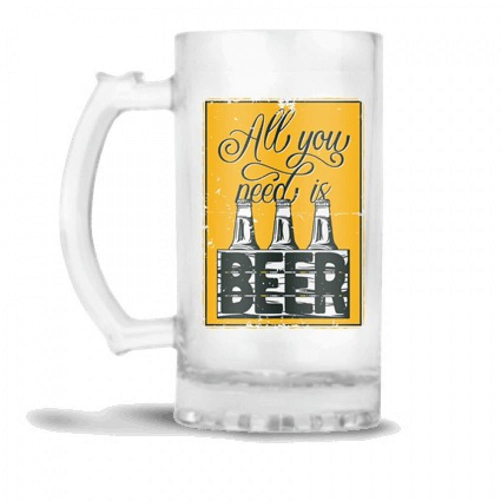 Always Need printed Beer Mug - photo